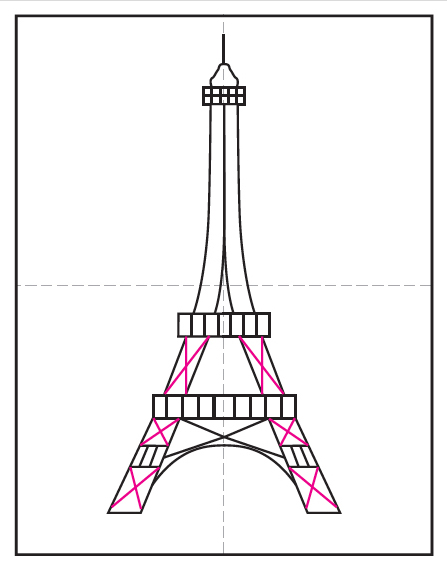 How to Draw the Eiffel Tower · Art Projects for Kids