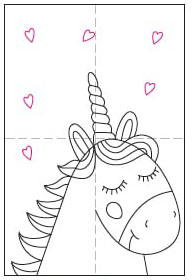 Step By Step How To Draw A Unicorn For Kids