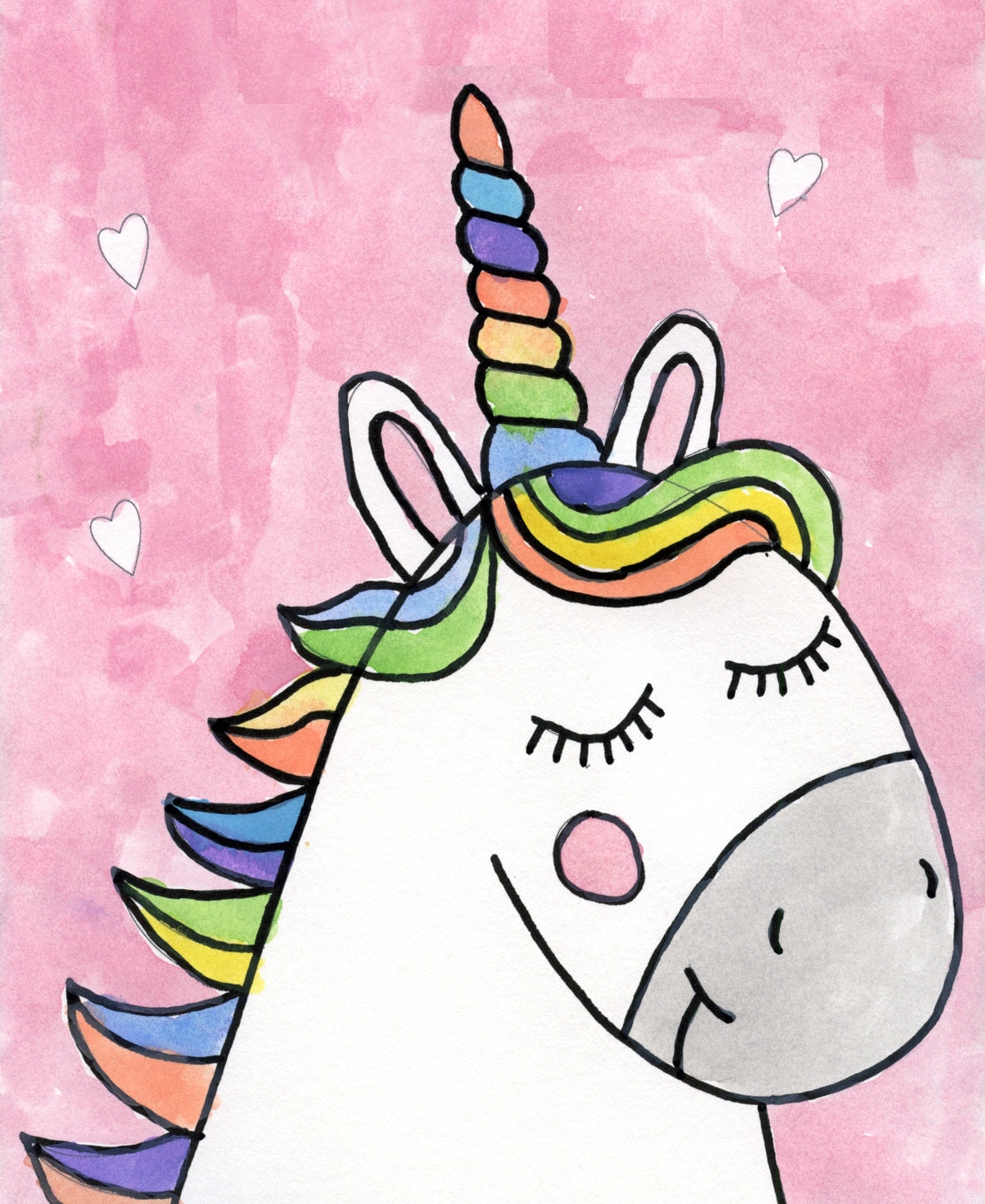 Easy Unicorn Drawing Art Projects for Kids