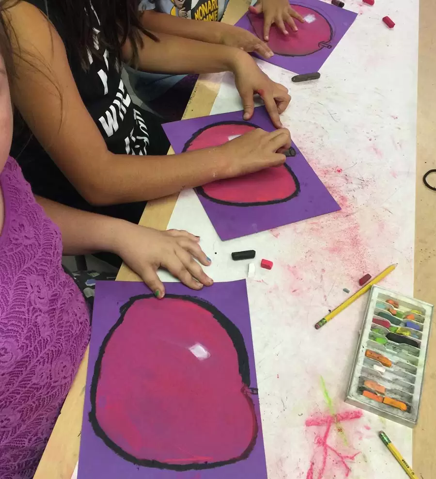 Create beautiful blended art using soft pastels - Gathered