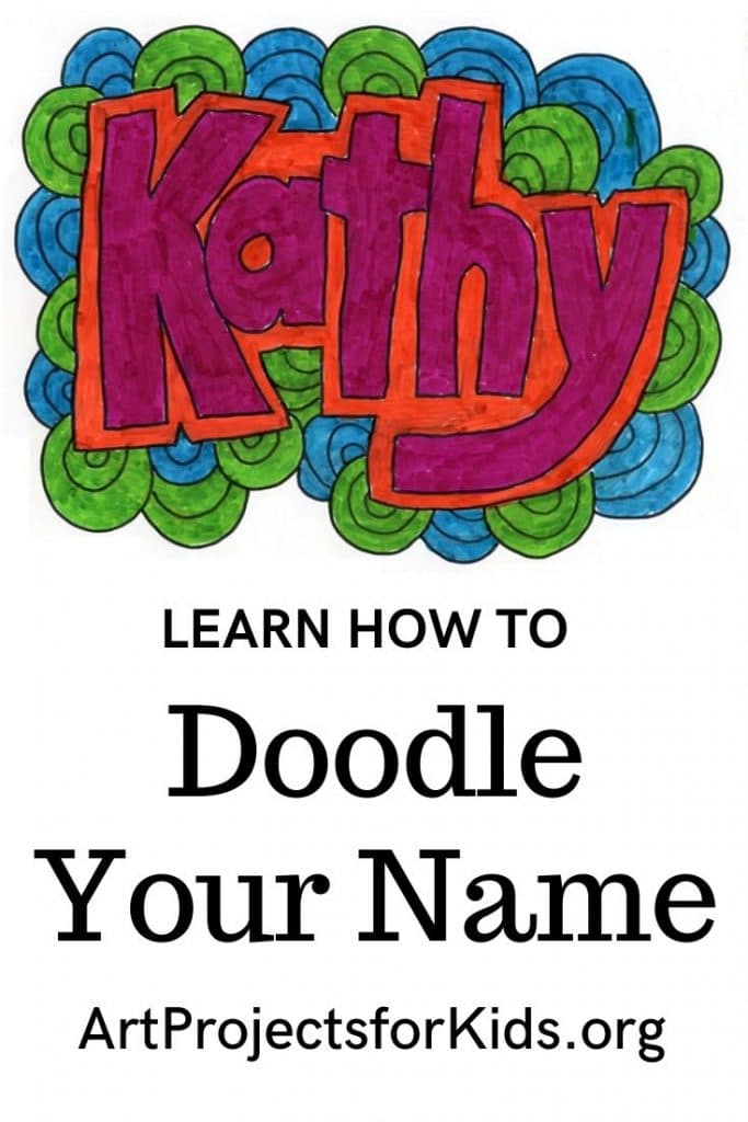How to Draw Doodles with Your Name