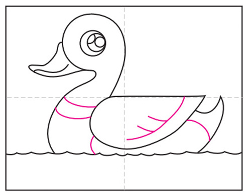 How to Draw a Duck · Art Projects for Kids