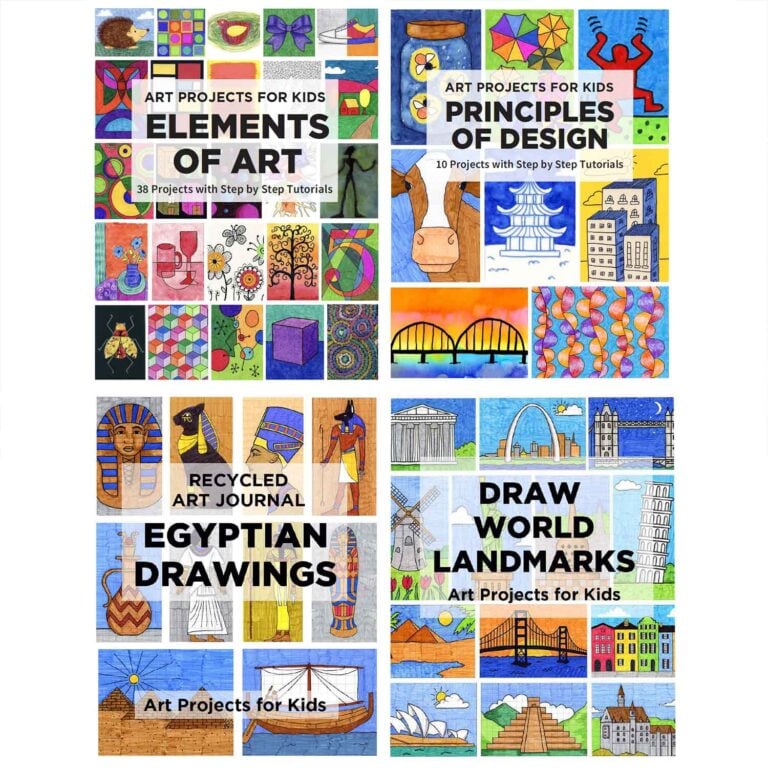 Art Journal Projects Bundle: 4 Open-and-Go 6×9 Mini Journals