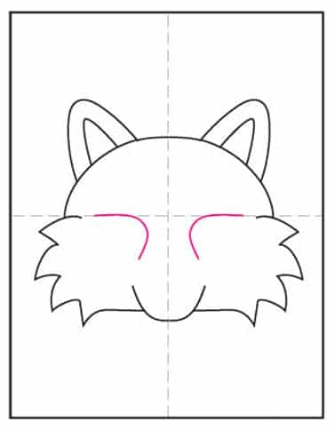 Draw A Fox Head Cartoon / Arctic Fox Face Clipart Arctic Fox Face