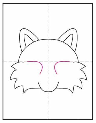 How To Draw A Fox Face Art Projects For Kids