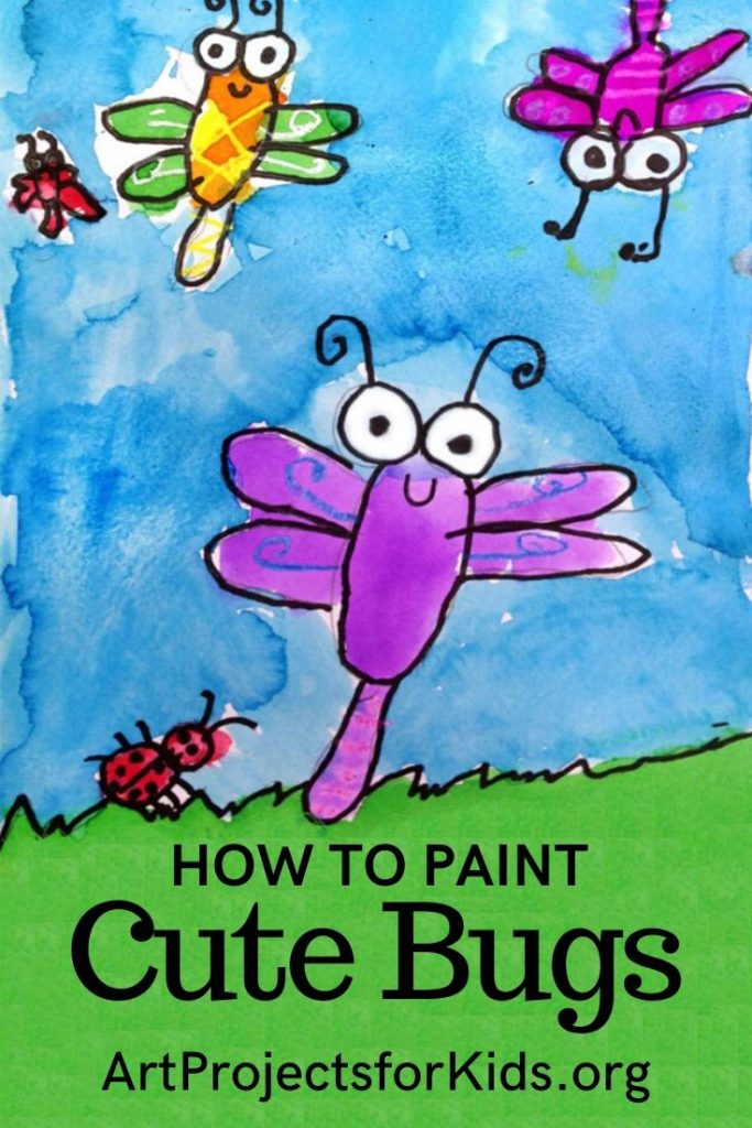 Cute Bug Painting Art Projects for Kids