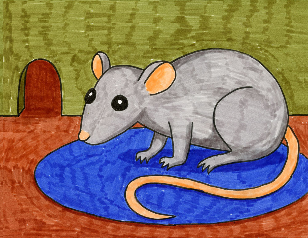 Rat Drawings Easy | Easy.rjuuc.edu.np