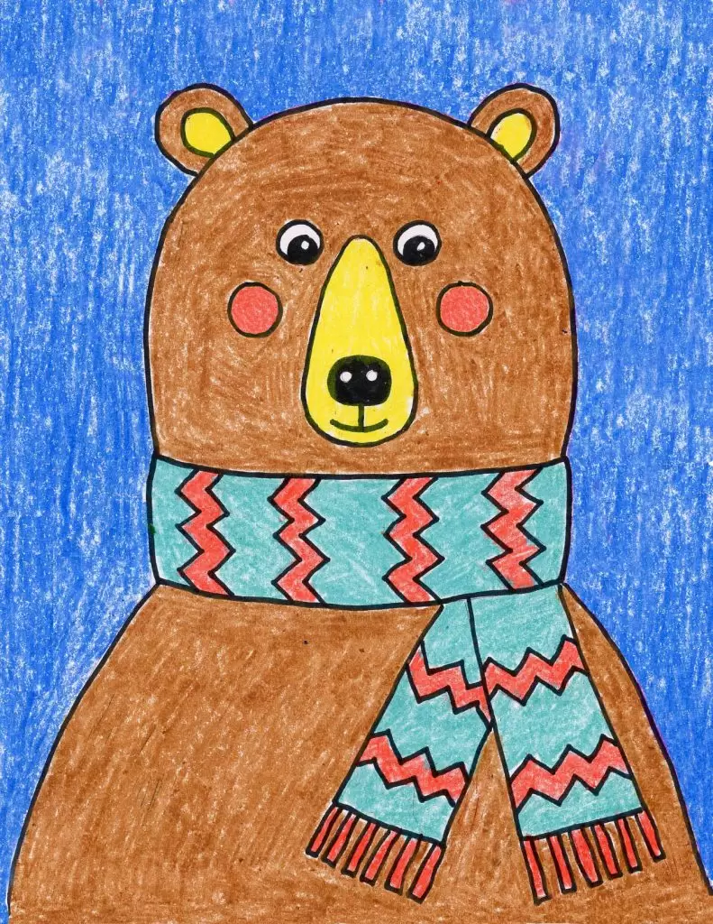 Discover 137+ bear drawing for kids best