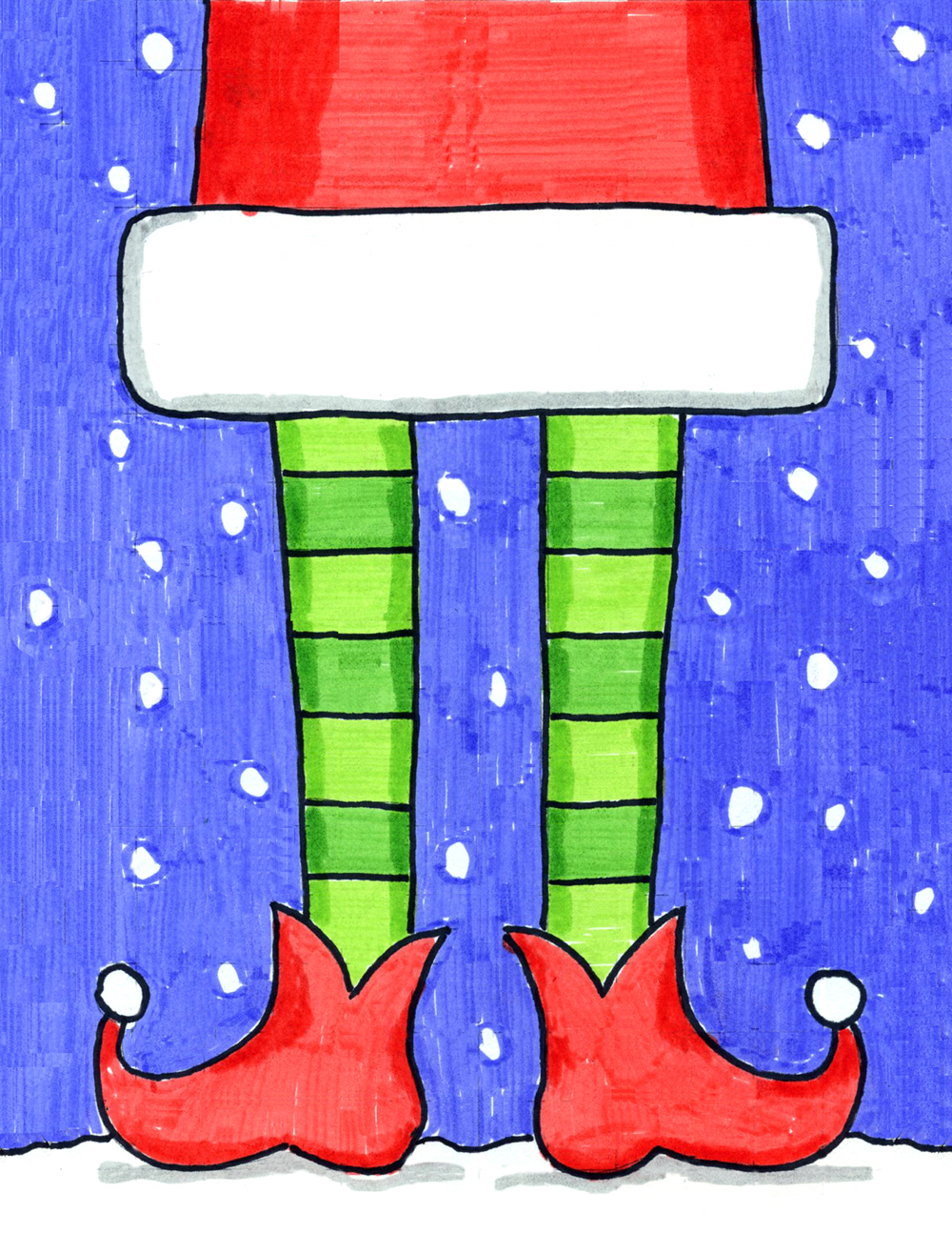 How To Draw Elf Legs Art Projects For Kids