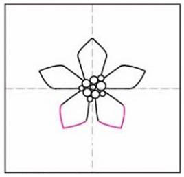 How to Draw a Poinsettia Â· Art Projects for Kids