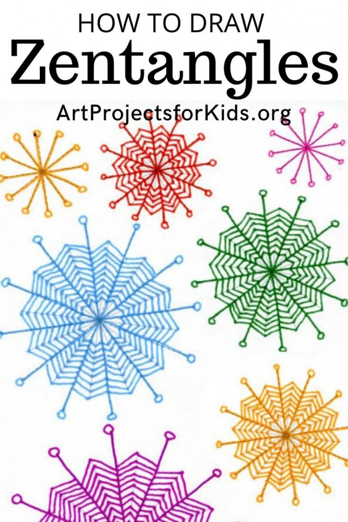 Zentangles For Beginners Art Projects For Kids