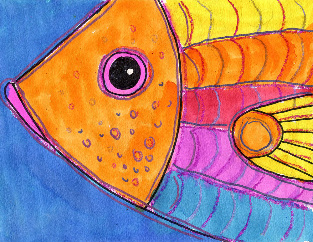 draw-and-paint-a-colorful-fish-head-art-projects-for-kids