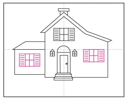Victorian House Drawing Game – Architecture Art Project Ideas