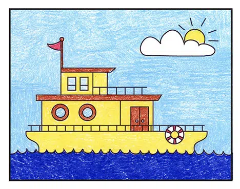 Boat Drawing Images - Free Download on Freepik