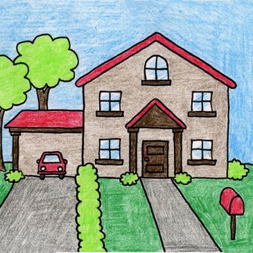 Featured image of post Beautiful House House Drawing Images With Colour