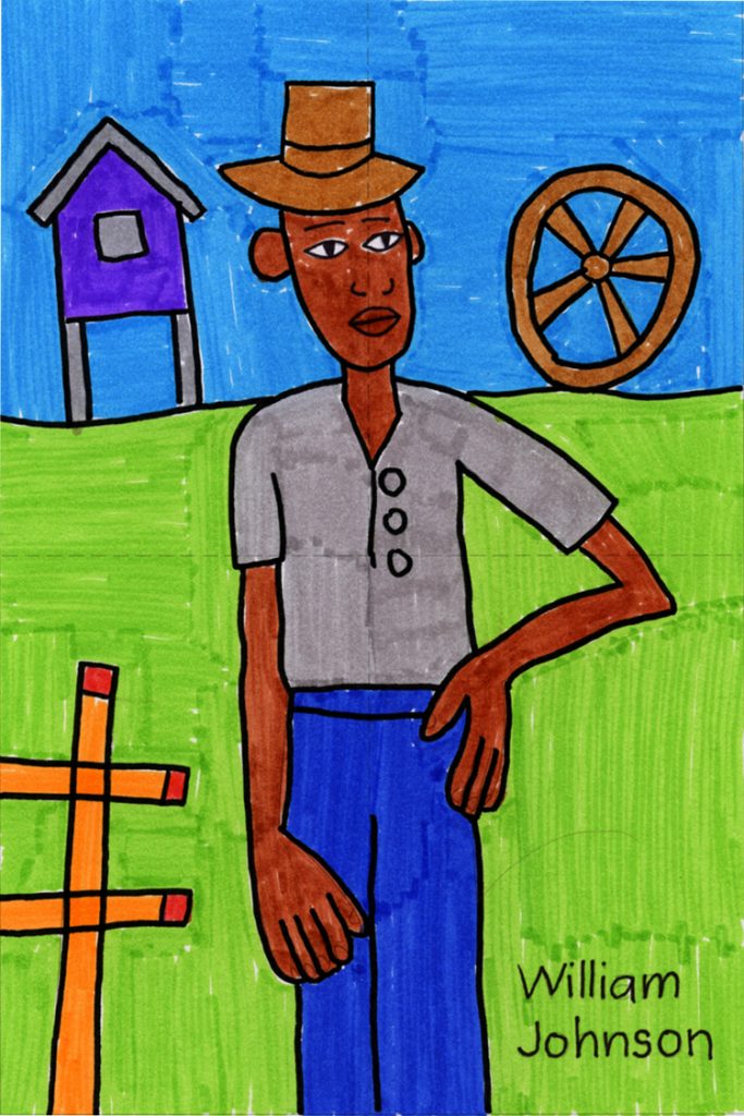 Download Black History Artist: W. H. Johnson · Art Projects for Kids