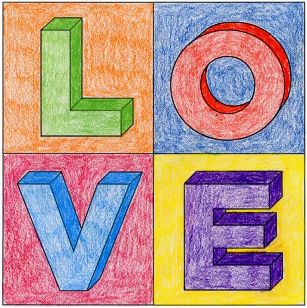 LOVE Letters 3D rev