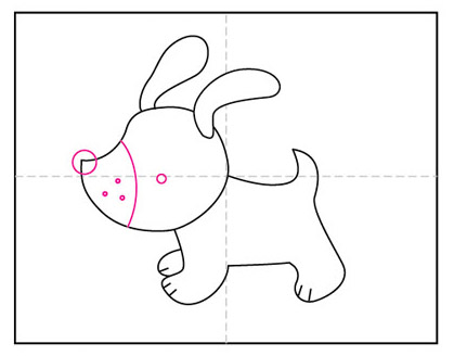 Draw A Cute Puppy Art Projects For Kids