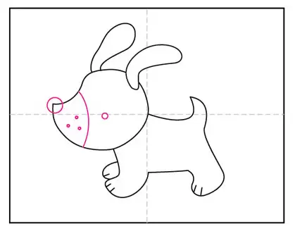 Puppy 6.jpg - Hướng dẫn cách vẽ hình cute - tik tok đáng yêu với hơn 1000 mẫu cực ấn tượng
