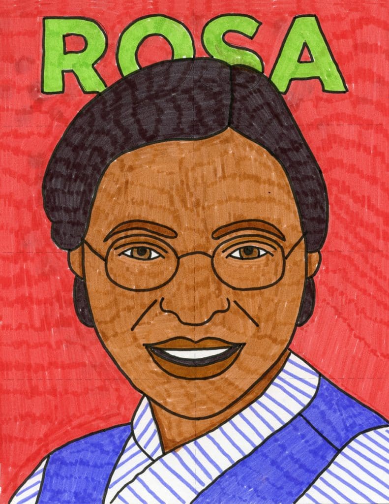 remarkable-women-how-to-draw-rosa-parks-art-projects-for-kids