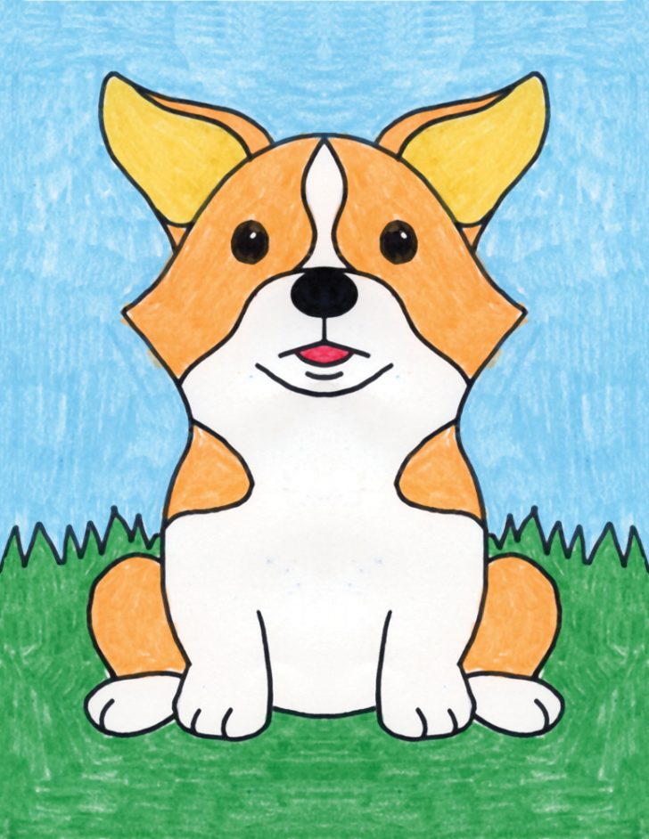 Draw a Dog · Art Projects for Kids