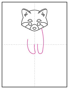 Easy How To Draw A Red Panda Tutorial And Red Panda Coloring Page Art Projects For Kids