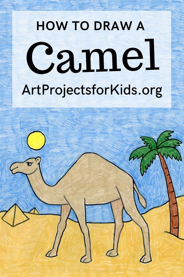 How to Draw a Camel · Art Projects for Kids