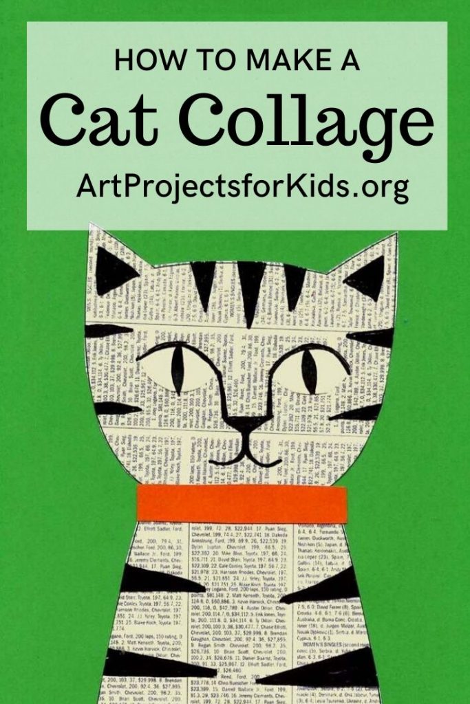 Cat Collage pin — Kids, Activity Craft Holidays, Tips