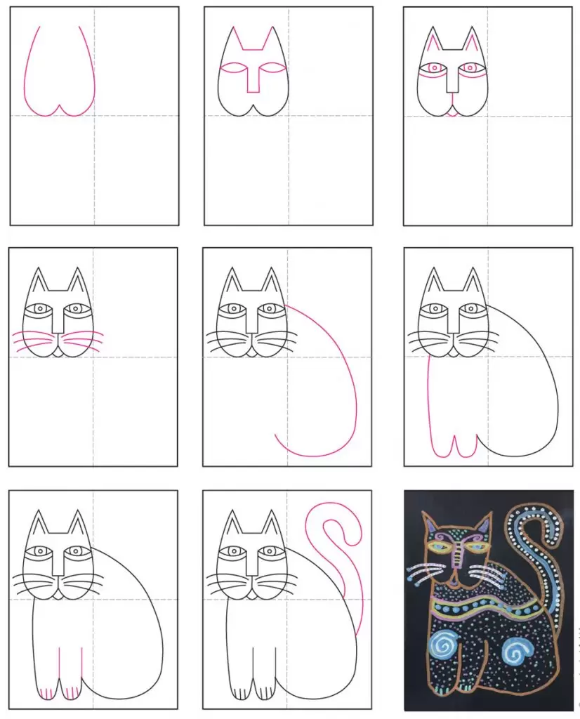 How to Draw a Cat