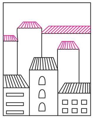 How to Draw Easy Buildings · Art Projects for Kids