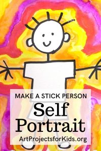 Draw a Stick Person · Art Projects for Kids