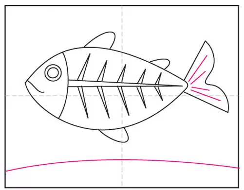 inrathanak008 on X: How to Draw Fish Drawing with Colored Markers