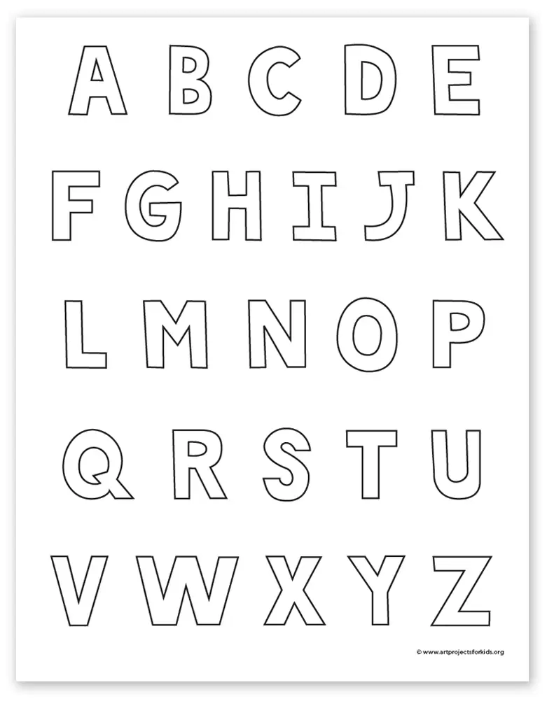 Sketch 3d alphabet letters  abcd Royalty Free Vector Image
