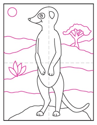 Great How To Draw A Meerkat  The ultimate guide 