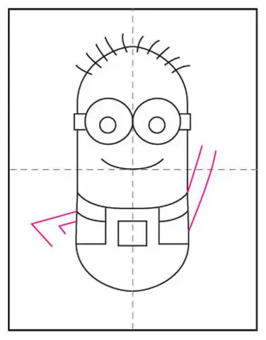 Minion drawing | Minion drawing, Character drawing, Easy drawings