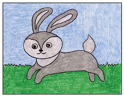 How to Draw a Rabbit Running