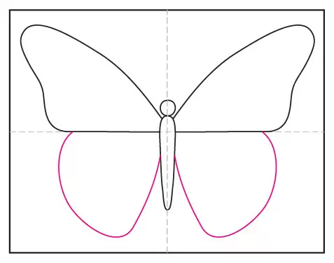 बच्चों के लिए बटरफ्लाई कैसे ड्रॉ करें? स्टेप बाय स्टेप आसान तरीका | How To  Draw A Butterfly - A Step By Step Guide With Pictures in Hindi