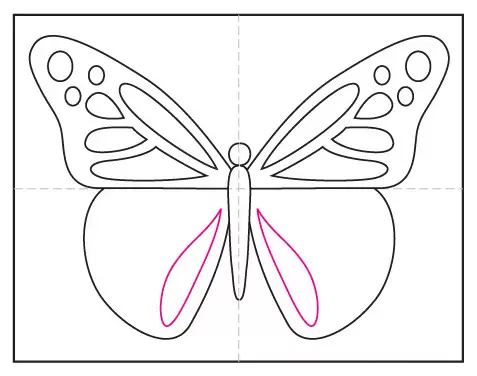 How to Draw a Butterfly: Step-by-Step Simple Butterfly Drawing [Video]-saigonsouth.com.vn