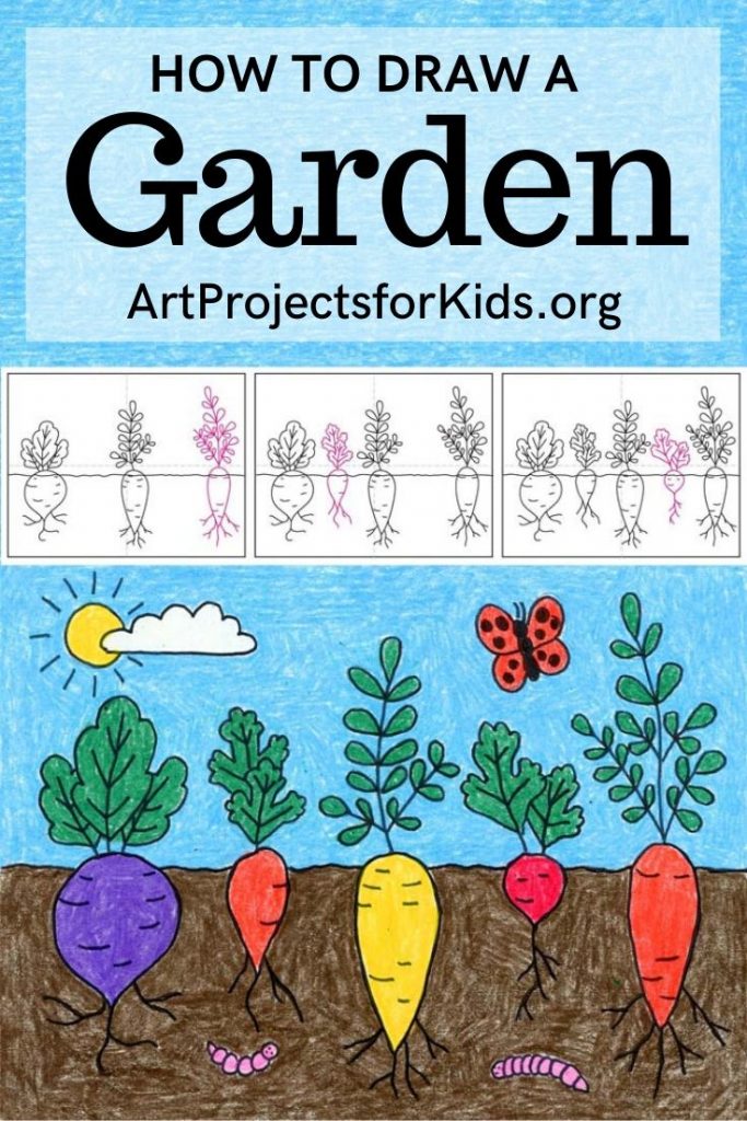 How To Draw Vegetables Art Projects For Kids