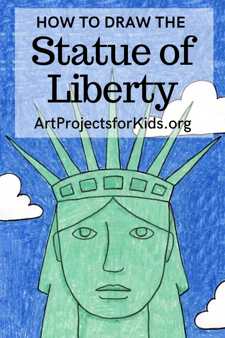 draw-the-statue-of-liberty-s-face-art-projects-for-kids