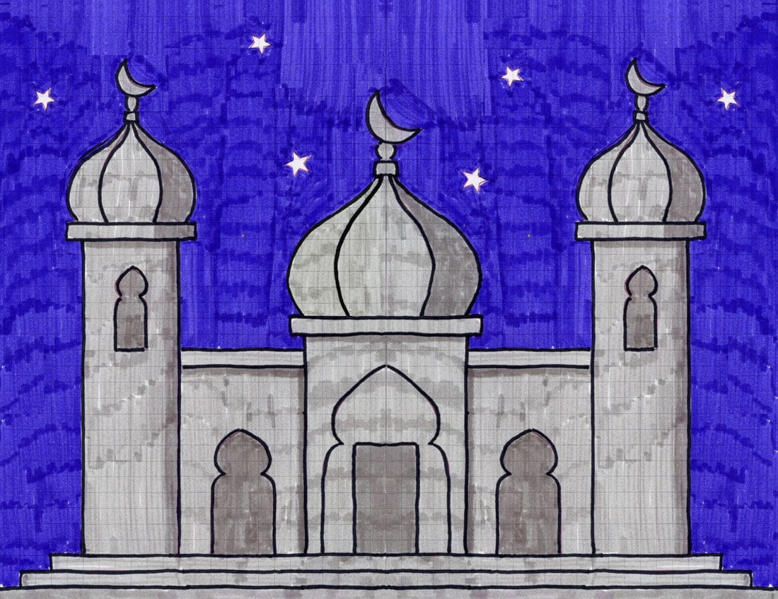 How to Draw a Mosque