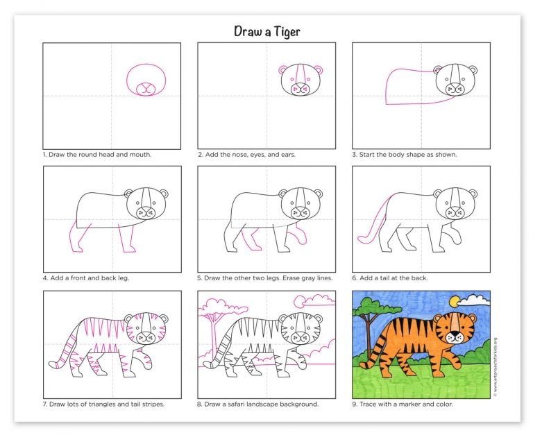 Tiger · Art Projects for Kids