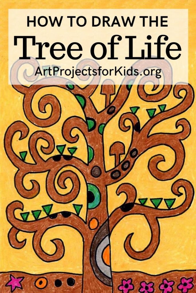 How To Draw The Tree Of Life Art Projects For Kids