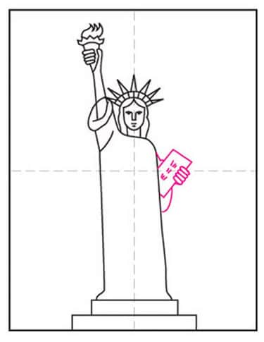 Draw the Statue of Liberty · Art Projects for Kids