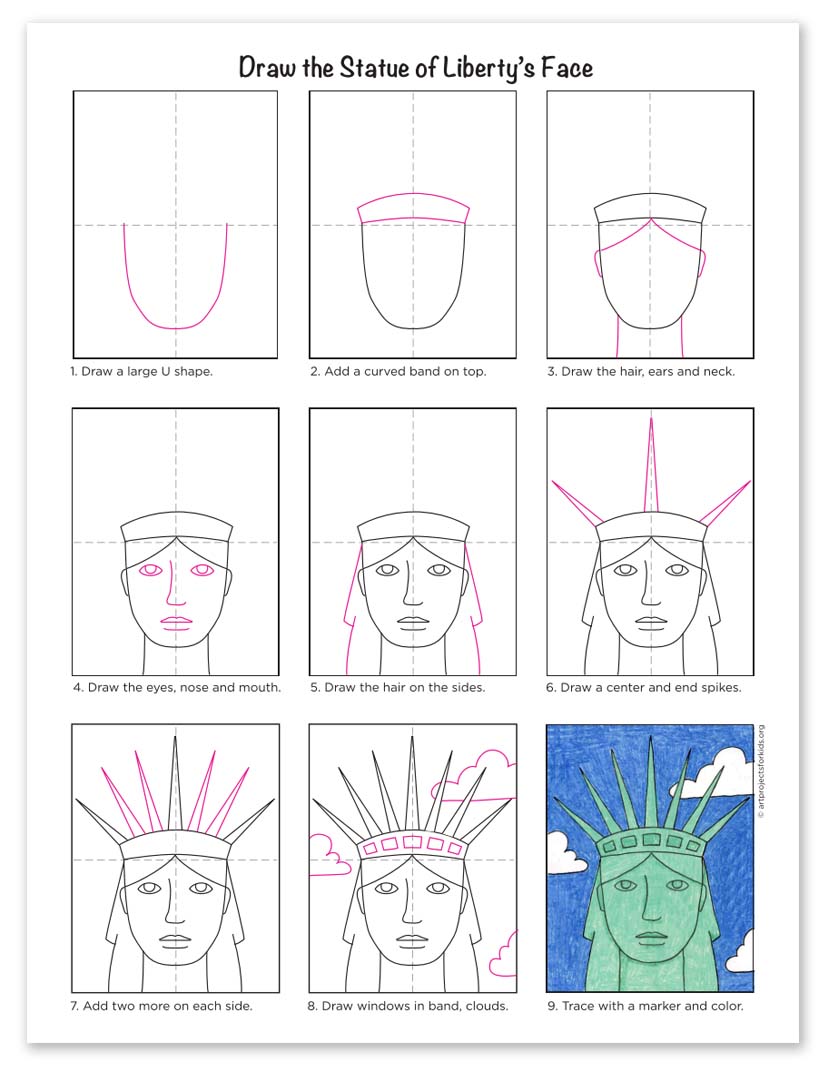 Statue of Liberty · Art Projects for Kids