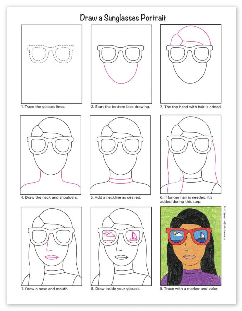 Sunglasses · Art Projects for Kids