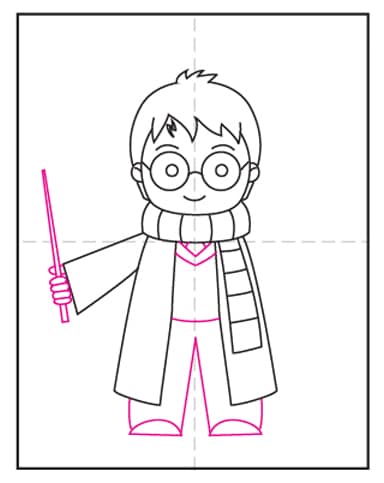 How to Draw Harry Potter · Art Projects for Kids