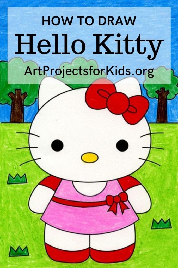 How to Draw Hello Kitty · Art Projects for Kids