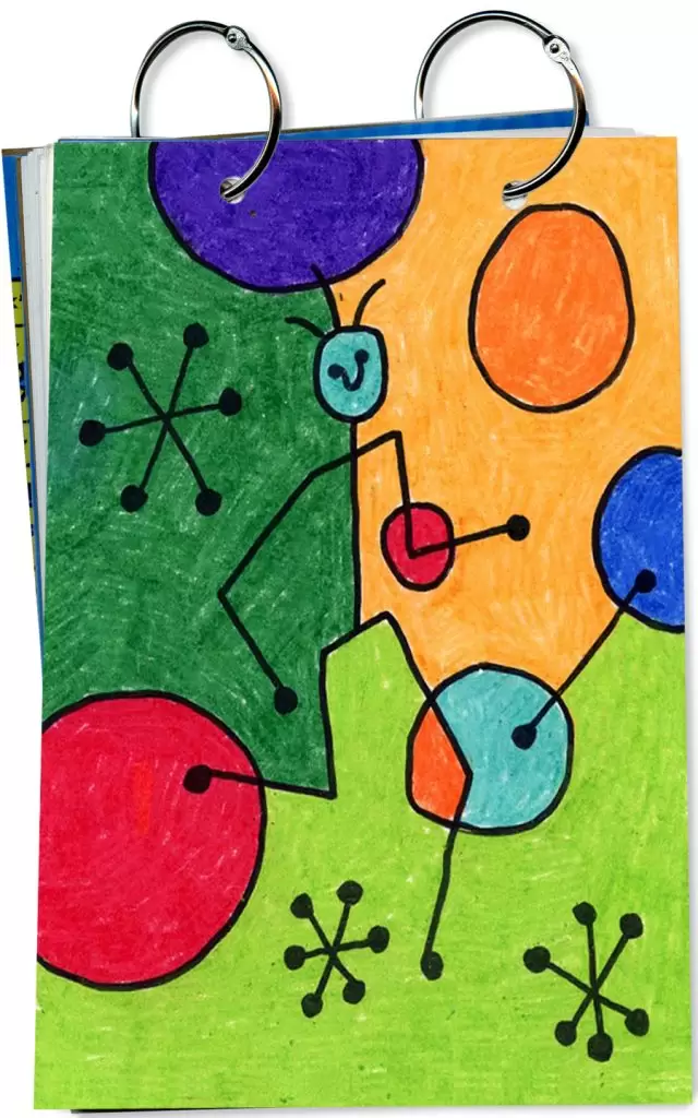 Miro Crayon Journal — Activity Craft Holidays, Kids, Tips