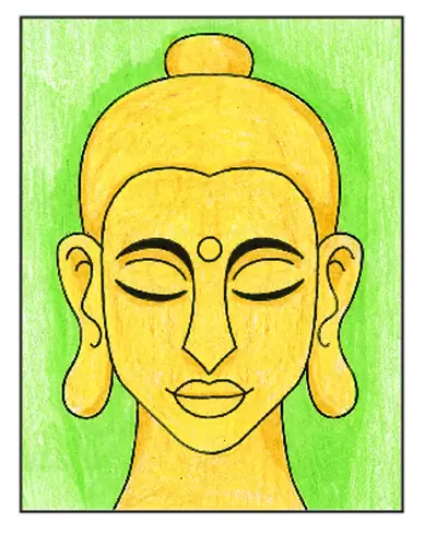 Oil colour Hanging Buddha canvas painting, Shape: Rectangular, Size: 2x3  Feet at Rs 6999 in Delhi